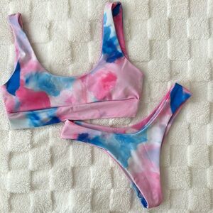 ZAFUL Tie Dye Bikini Set